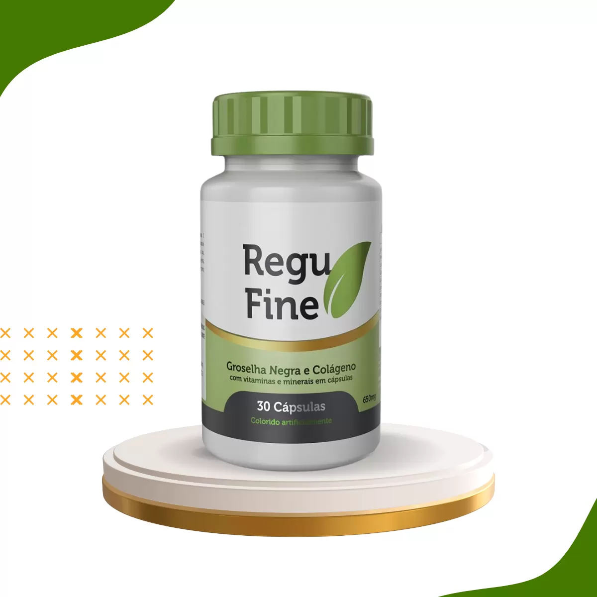 REGU FINE GROSELHA NEGRA- ORIGINAL 30 CAPS