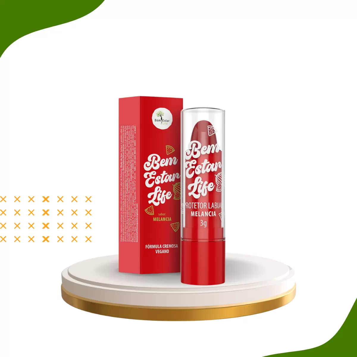 HIDRATANTE PROTETOR LABIAL- SABOR MELANCIA