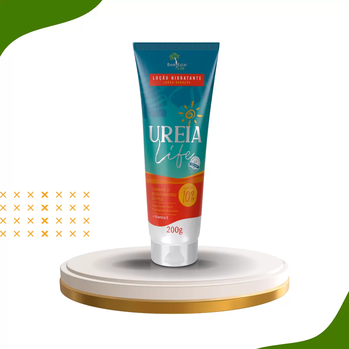 UREIA LIFE  CREME HIDRATANTE -10% DE URÉIA  200GR. 