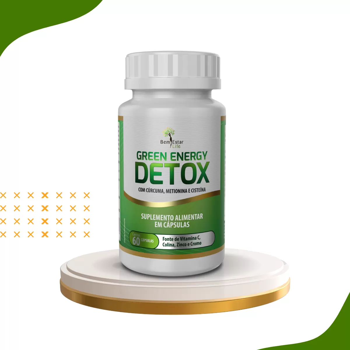 GREEN ENERGY DETOX - 60 CAPSULAS
