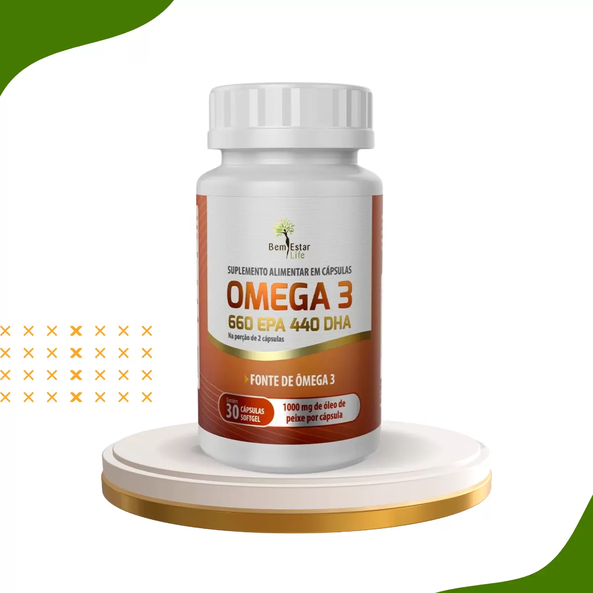 OMEGA 3 GOLD - 30 CAPSULAS