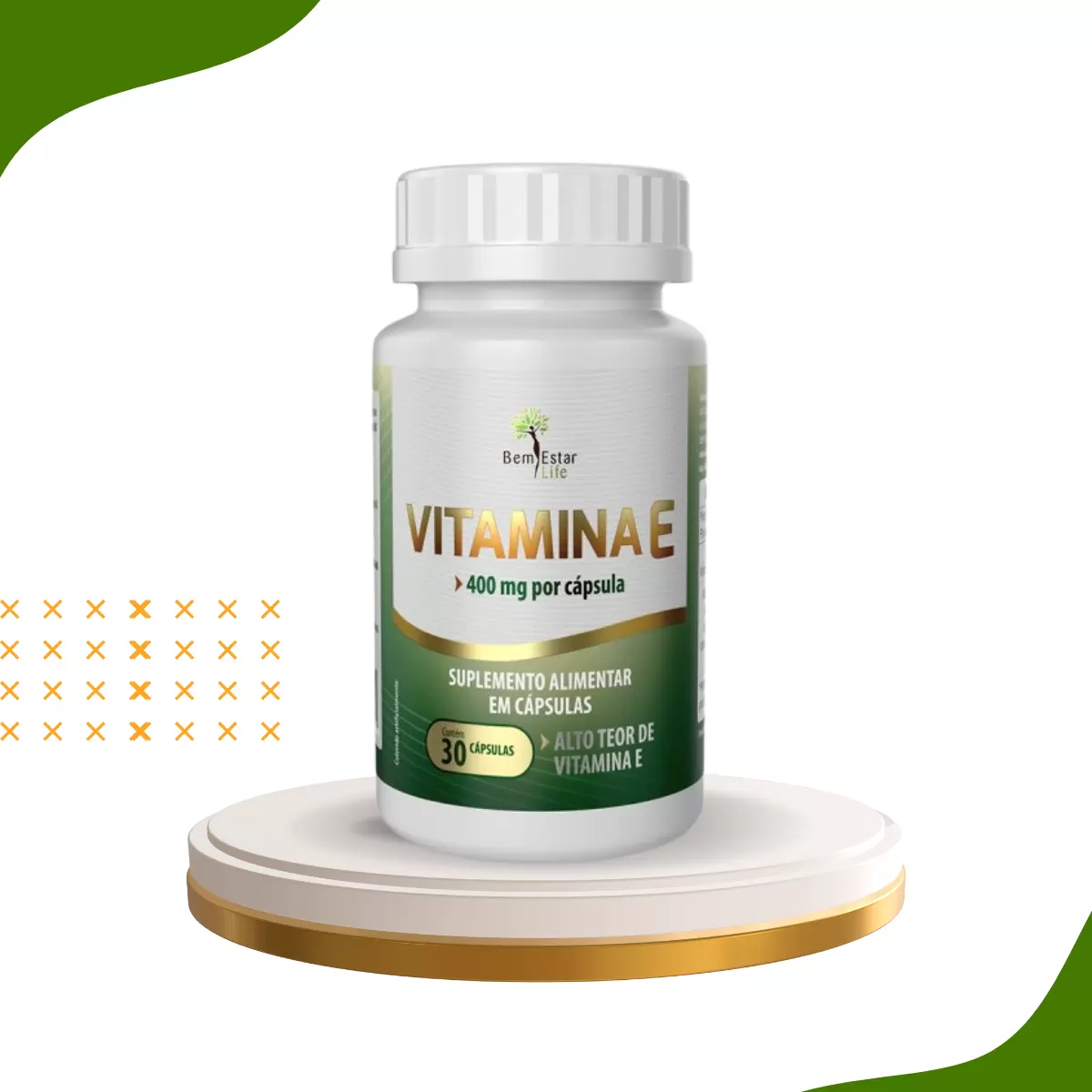 VITAMINA E - 400MG - 30 CAPSULAS