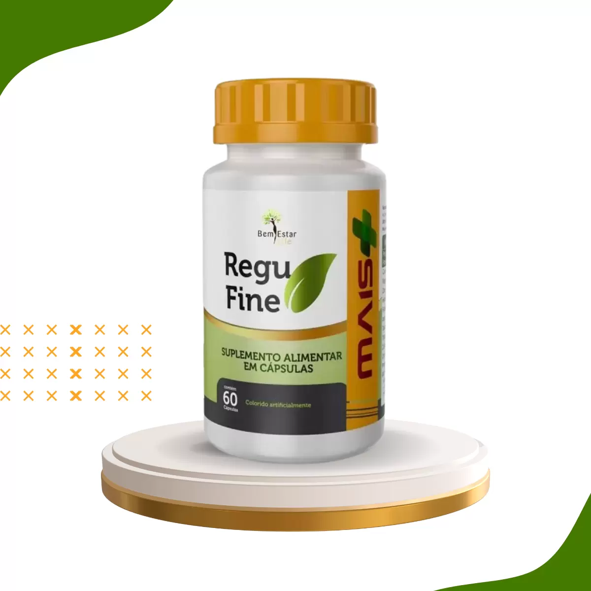 REGU FINE + (mais) 60 CAPSULAS -não é inibidor