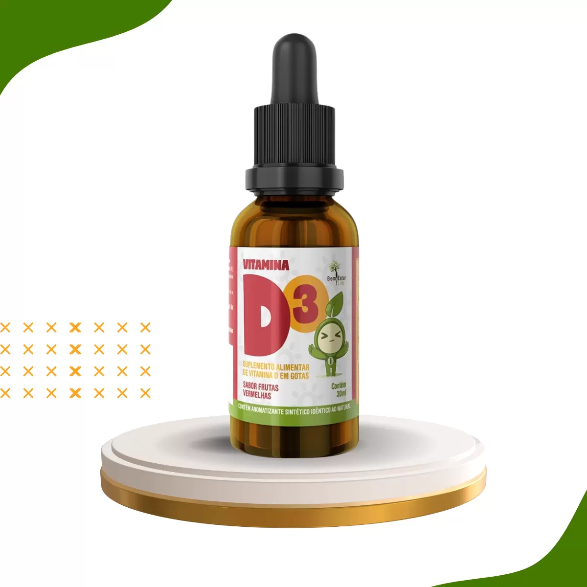 VITAMINA D3 INFANTIL - 200UI POR GOTA 30ML